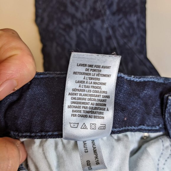 Aeropostale Womens Lola Printed Jegging Skinny Fit Jeans Size 0 - Picture 9 of 13